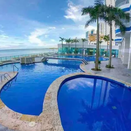 Apartamento Apto 1801 Frente Al Mar- Edificio Palmetto, Piso 18