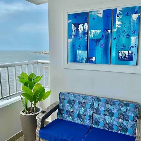 Apto 1801 Frente Al Mar- Edificio Palmetto, Piso 18 Apartamento Cartagena