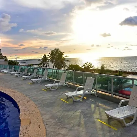 Apto 1801 Frente Al Mar- Edificio Palmetto, Piso 18 Apartamento