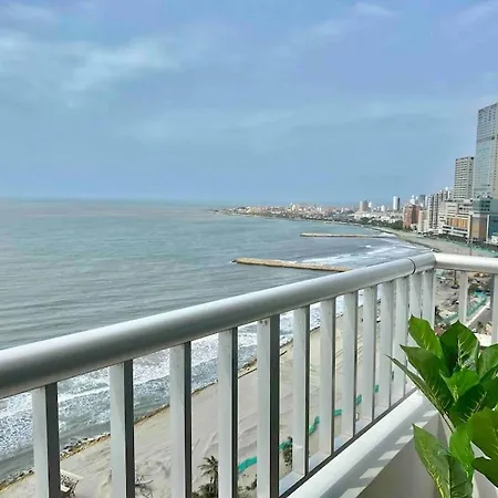 Apto 1801 Frente Al Mar- Edificio Palmetto, Piso 18 Apartamento Cartagena