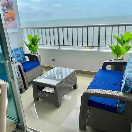 Apto 1801 Frente Al Mar- Edificio Palmetto, Piso 18 Cartagena