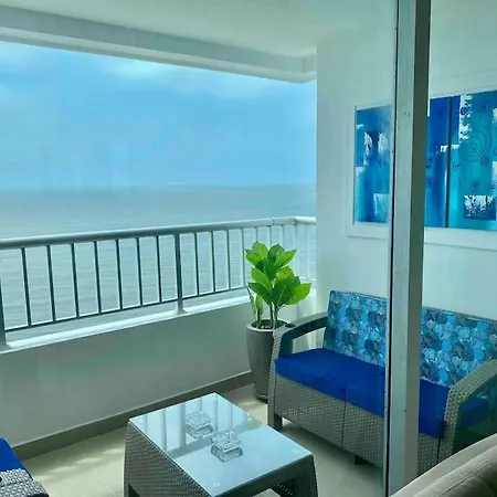 Apto 1801 Frente Al Mar- Edificio Palmetto, Piso 18 Cartagena