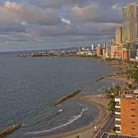 Apto 1801 Frente Al Mar- Edificio Palmetto, Piso 18 * Cartagena