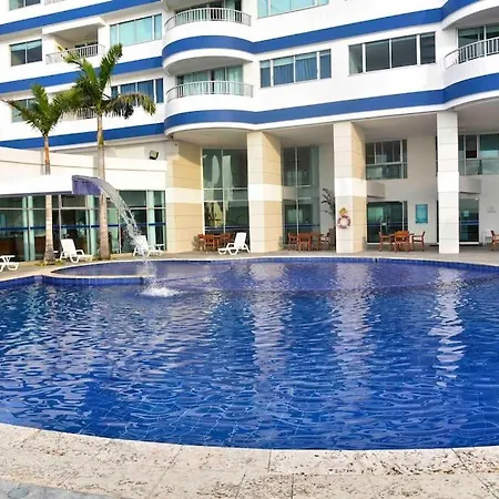Apto 1801 Frente Al Mar- Edificio Palmetto, Piso 18 * Cartagena