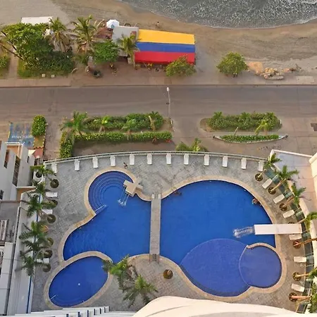Apto 1801 Frente Al Mar- Edificio Palmetto, Piso 18 Cartagena