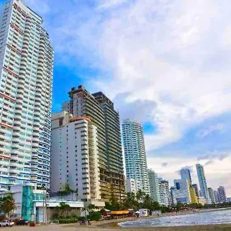 Apto 1801 Frente Al Mar- Edificio Palmetto, Piso 18 * Cartagena