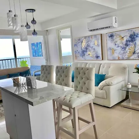 Apto 1801 Frente Al Mar- Edificio Palmetto, Piso 18 Apartamento