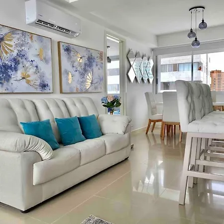 Apto 1801 Frente Al Mar- Edificio Palmetto, Piso 18 Apartamento Cartagena