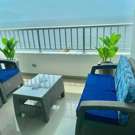 Apartamento Apto 1801 Frente Al Mar- Edificio Palmetto, Piso 18 Cartagena